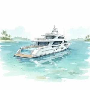 Ocean Alexander 30P and 40P yachts on the water