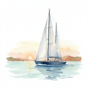 Le superyacht SIMENA de 62 mètres en mer