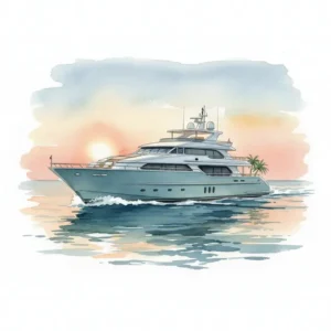 Numarine Classic yacht cruising on open water