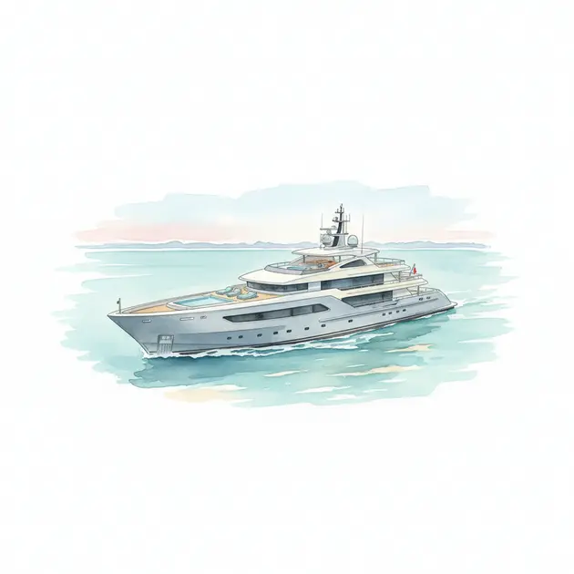 The 50-meter Queen Yaz superyacht
