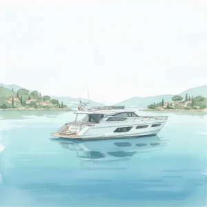 Die Astor 68 bei der Testfahrt