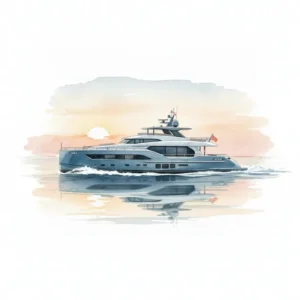 Yate Sanlorenzo SL120 Asymmetric Hybrid navegando