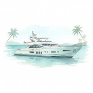 The Solaris Power 70 Grand Coupé cruising on open water