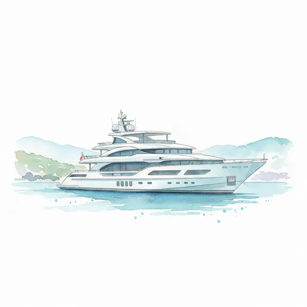 Le nouveau yacht Princess X90 naviguant en mer Méditerranée