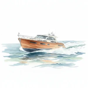 Spirit Yachts P50 motor yacht on the water