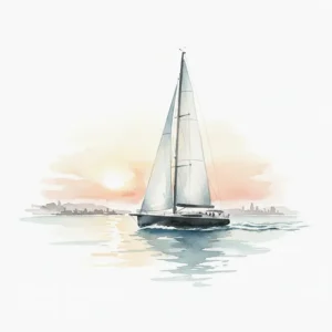 The YYachts Y6 sailing at the Barcelona Boat Show
